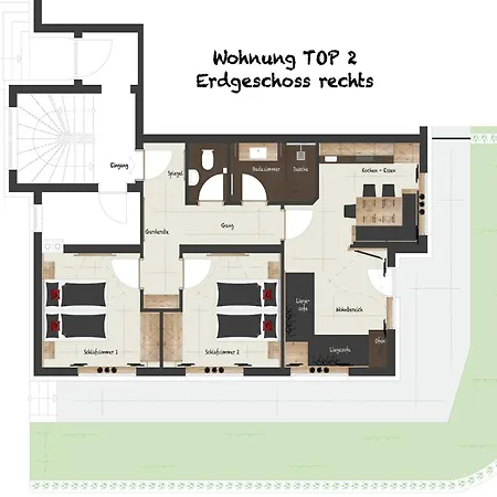 Spacious Near Area In 迈尔霍芬